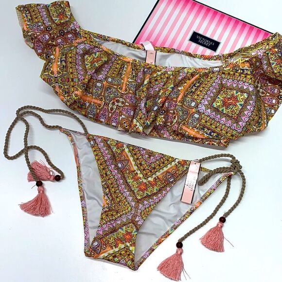 🔥VICTORIA SECRET SWIMSUIT Set 2pc M//S New #8 - Picture 10 of 10